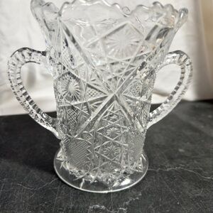 Antique Higbee Glass Vase
